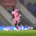 Deji Oshilaja during the Sky Bet League One match against AFC Wimbledon at Stadium Plough Lane, 20 Oct 2026, Photo credit Chris & Jeanette Holloway / The Bigger Picture.media