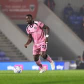 Deji Oshilaja during the Sky Bet League One match against AFC Wimbledon at Stadium Plough Lane, 20 Oct 2026, Photo credit Chris & Jeanette Holloway / The Bigger Picture.media