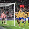 Mansfield Town forward Rhys Oates (18) celebrates his second half goal during the Emirates FA Cup third round match against Sheffield Utd FC at Bramall Lane, 11 Jan 2026, Photo credit Chris & Jeanette Holloway / The Bigger Picture.media