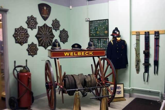 An early fire engine from Welbeck Estate.