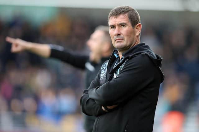 Nigel Clough - pondering the right balance on team selection for Wembley.