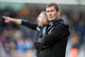 Nigel Clough - pondering the right balance on team selection for Wembley.