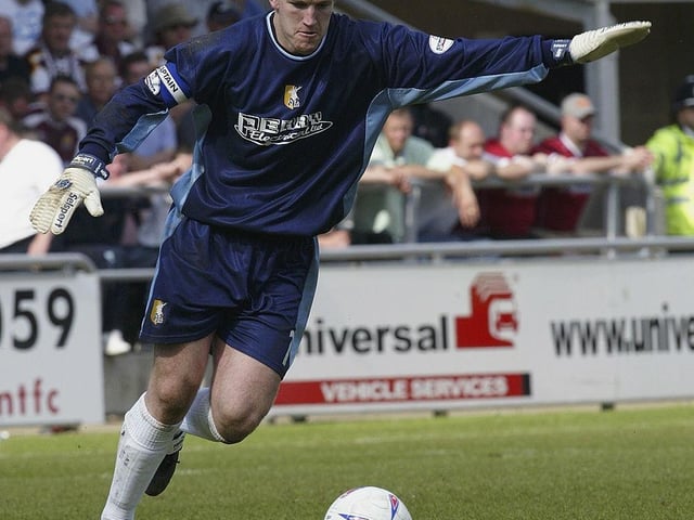 Kevin Pilkington departed Stags in 2005 for Notts County after playing 170 games for the club. He is now a goalkeeping coach at Luton Town.