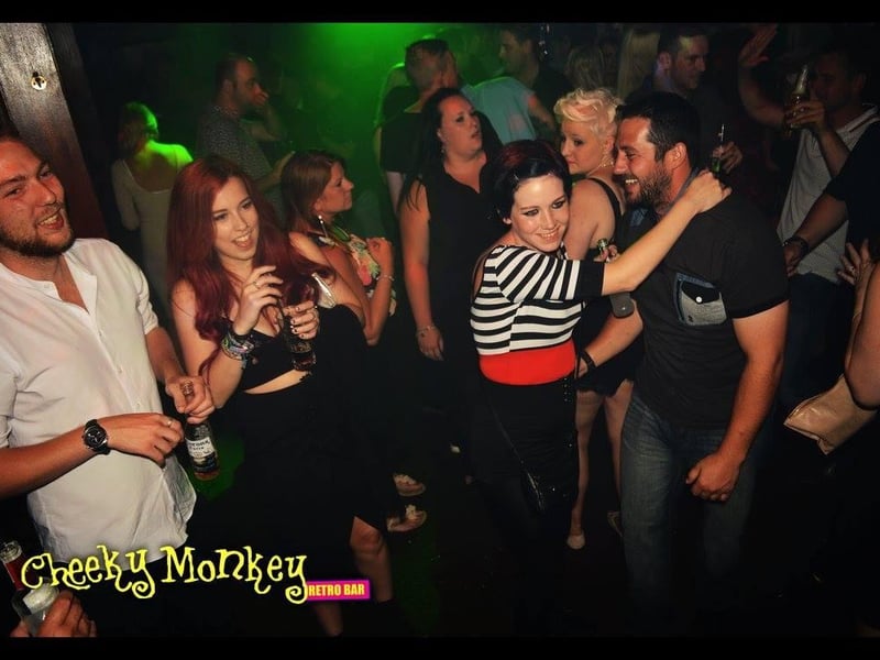 Busting out some moves on the dance floor