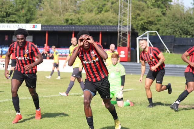 Fabio Vieira Celebrating His Goal