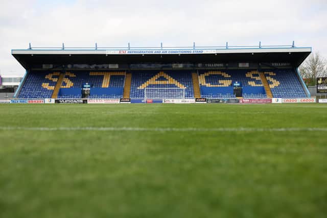 Mansfield's game with Plymouth will be rearranged.