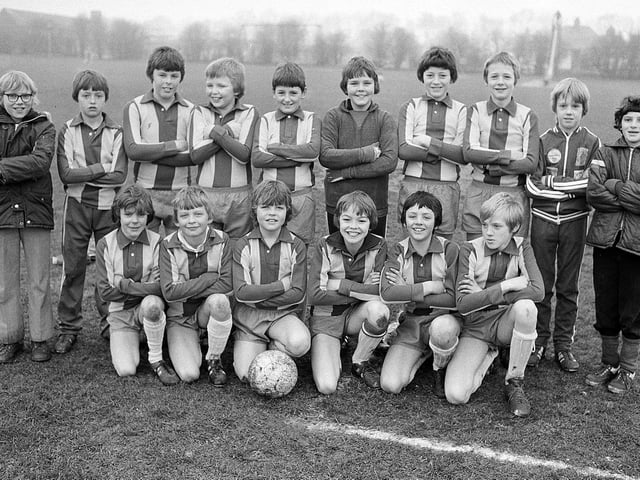 Sutton Colliery Colts Under 12s from 1980 - can you spot any familiar faces?