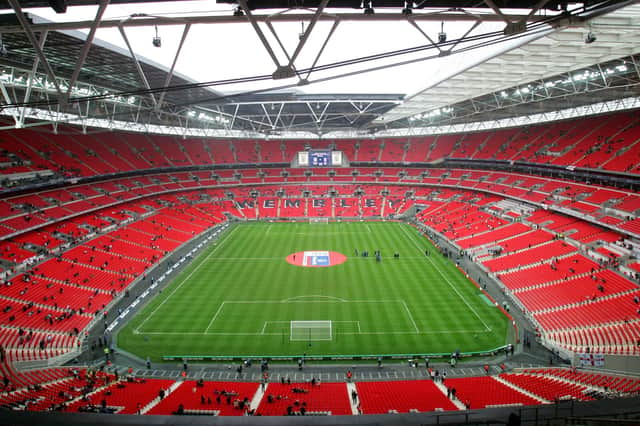 Mansfield Town play Port Vale at Wembley this afternoon.