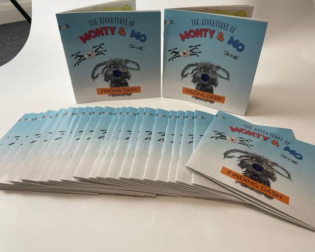 The Adventures of Monty & Mo – Finding Dash is a printed book for the charity Drone to Home.