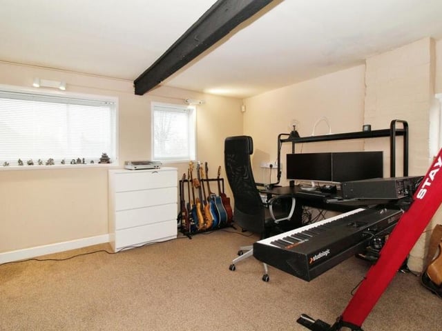 One of the reasons why the £575,000-plus property is such an exciting opportunity for families is that many of the rooms are so flexible and versatile, such as this one.