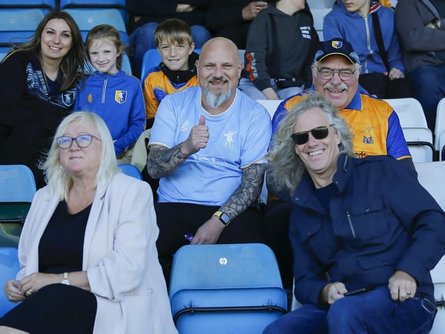 Stags fans at Gillingham.