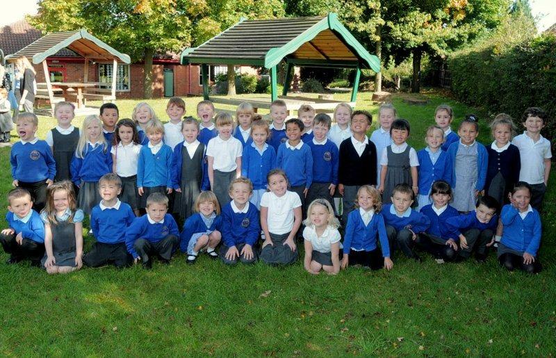 Youngsters at Heatherley Primary join the Foundation stage two back in September 2015.