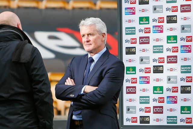 Mark Hughes has seen positives to build on after Bradford's defeat to Mansfield.