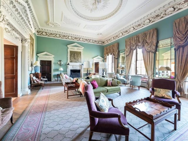 A room that is the very epitome of majestic opulence, don't you think? Enter the 'Bridgerton' cast, stage left! It is just one of a variety of splendidly decorated rooms at Ston Easton Park.