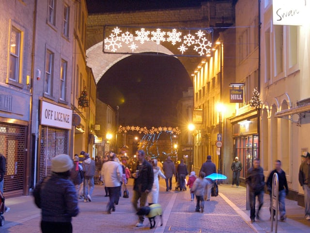 Mansfield Christmas Lights Switch on in 2007.