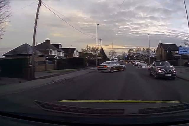 A high-speed pursuit was brought to an end with a tyre-deflating stinger device.
