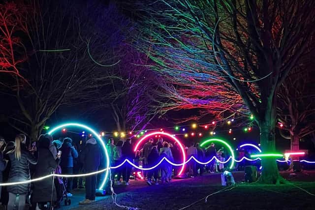 Light Tunnel, Light Night 2024