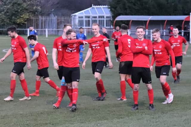 Ollerton Town currently top the EMCFL after a great start to the season. Pic by Nigel Owen.