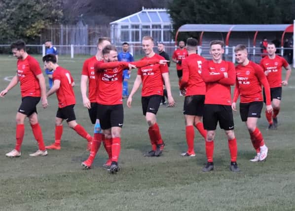 Ollerton Town currently top the EMCFL after a great start to the season. Pic by Nigel Owen.
