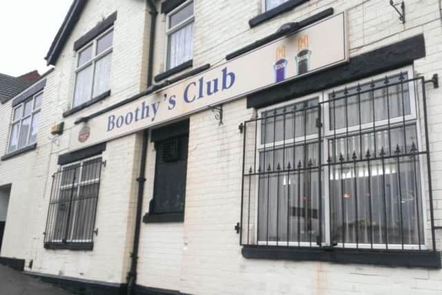 The popular former Boothy's social club on West Hill Drive, Mansfield, which could be converted into HMOs for 26 people.