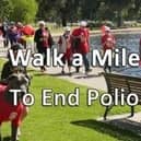 Mansfield Rotarians are walking one Mile for Polio