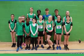 The group of Mansfield Harriers shone on the county stage.