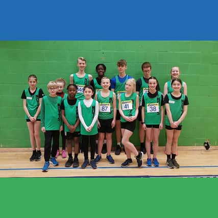 The group of Mansfield Harriers shone on the county stage.