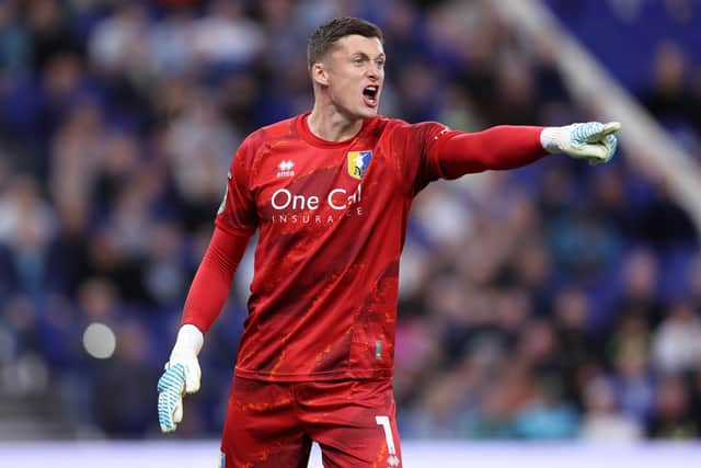 Exciting times at Mansfield Town says keeper Liam Roberts.