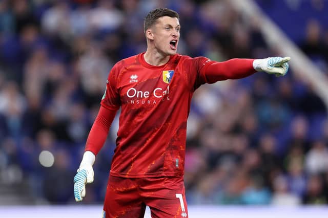 Exciting times at Mansfield Town says keeper Liam Roberts.