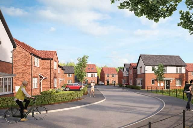 An artist's impression of the development.