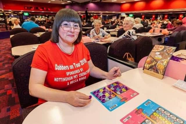 Gran-of-three Yvette Price-Mear travelled around Britain visiting 60 bingo halls before her 60th birthday to raise thousands of pounds for charity.