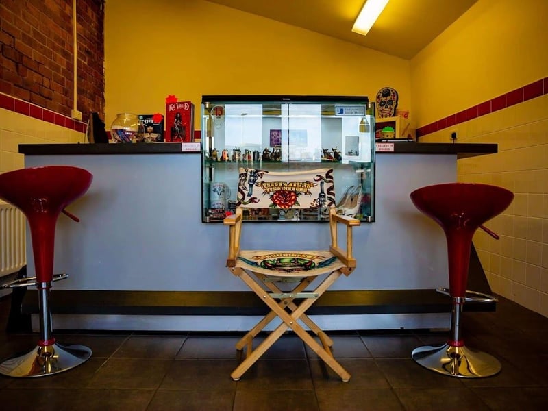 Deeper Than The Needle, located at 30 Garden Road, Mansfield, is a highly-rated tattoo parlour with over 70 five-star reviews on Google. It was recognised as the highest rated tattoo parlour in 2024. Call 07783 975551 to book in.