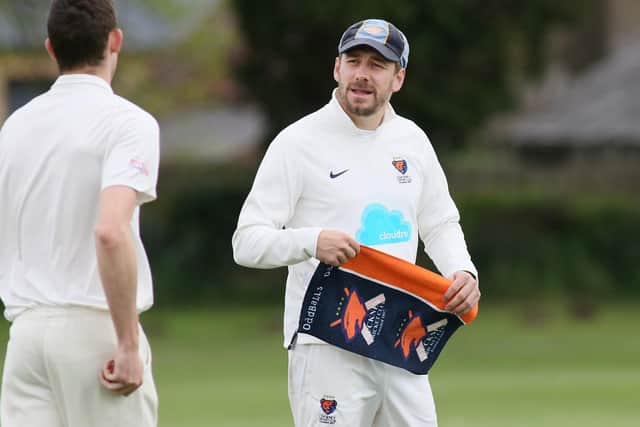 Cuckney skipper Tom Ullyott - delighted to make quarter-finals.
