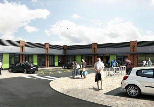 An artist's impression of the new development.