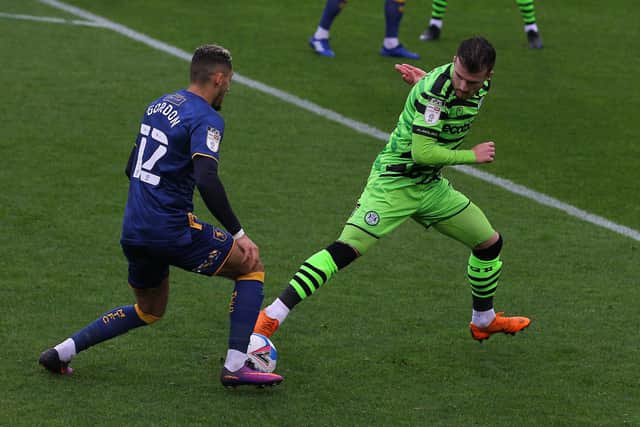 Kellan Gordon is positive Mansfield can now string the wins together. Picture Gareth Williams/AHPIX LTD