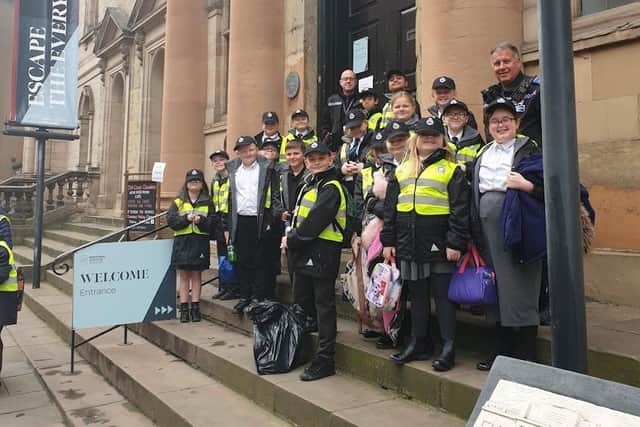 Mini Police members from Mansfield’s Wainwright Primary Academy visited the Galleries of Justice Museum in Nottingham.