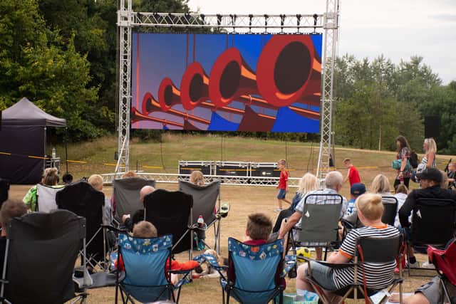 The open-air cinema screen will return on Saturday, June 24.