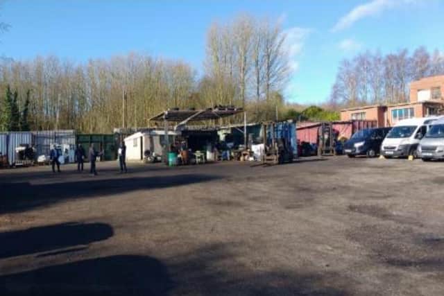 The proposed development site in Whaley Thorns.
