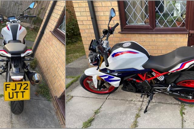 The motorbike was last seen in Nuthall.