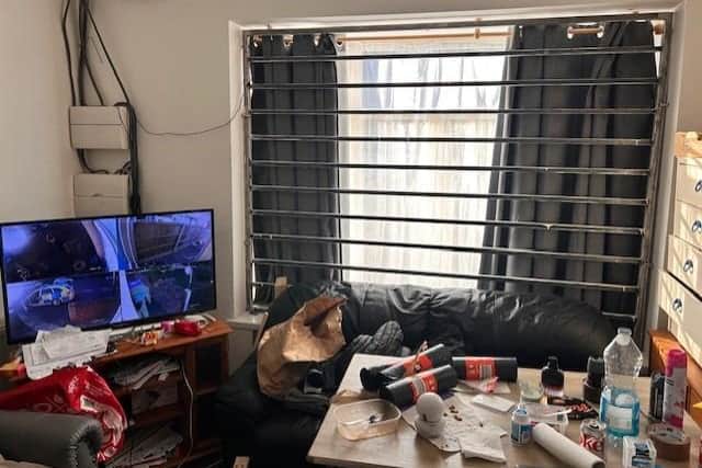 Officers from Mansfield South Neighbourhood Policing Team discovered a cannabis grow