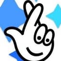 The National Lottery logo.