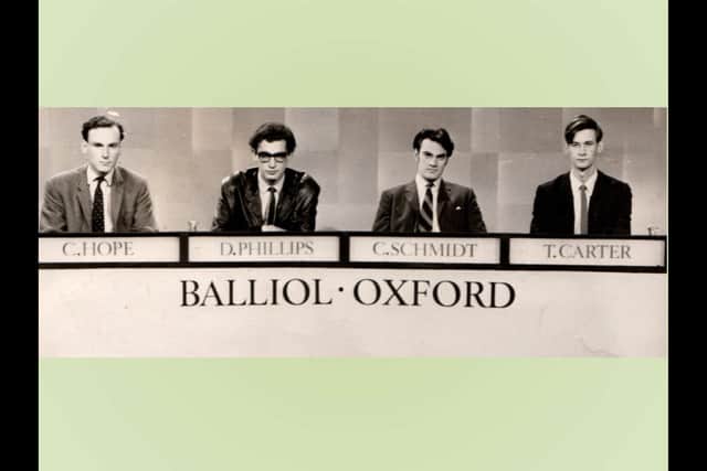 Danny represented his university on University Challenge.