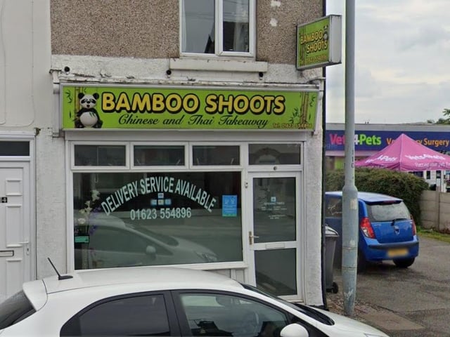 The Chinese and Thai takeaway secured a three rating on April 6.