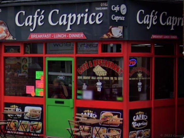 Cafe Caprice, Forest Street, Sutton: "What excellent value for money and delicious cooked perfect food."
