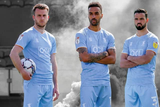 This is the kit Mansfield Town will wear for away games next season.