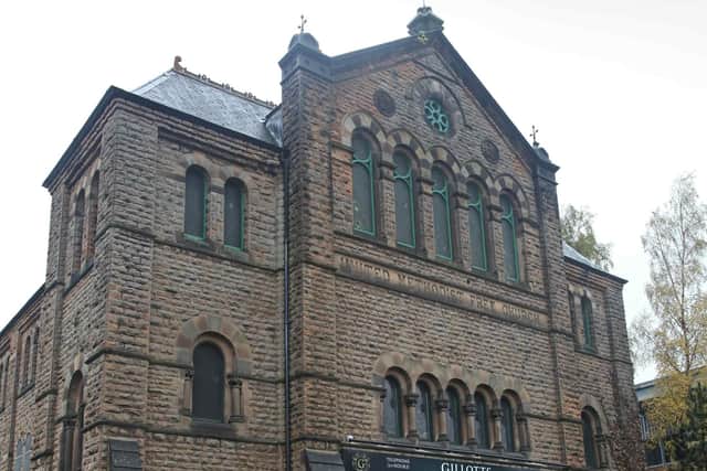The Gillotts building outside