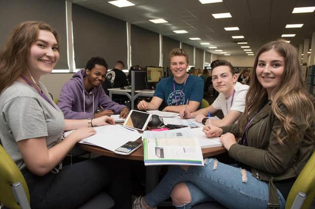 "Our focus is on ensuring all of our students move on to a positive destination, whether that's another course, an apprenticeship or employment"
