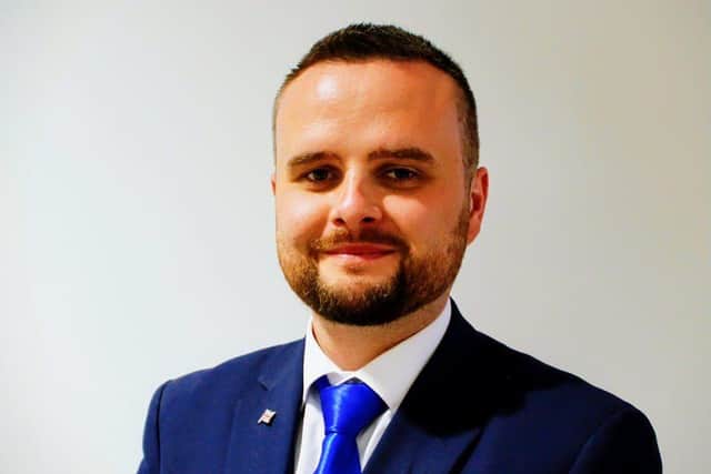 Coun Ben Brown, Mansfield Council Conservative member for West Bank. Picture: Coun Ben Brown.