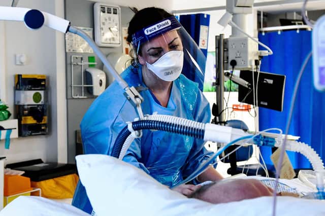 Eleven people were in intensive care in Nottinghamshire and 24 deaths were recorded in the week up to February 2.