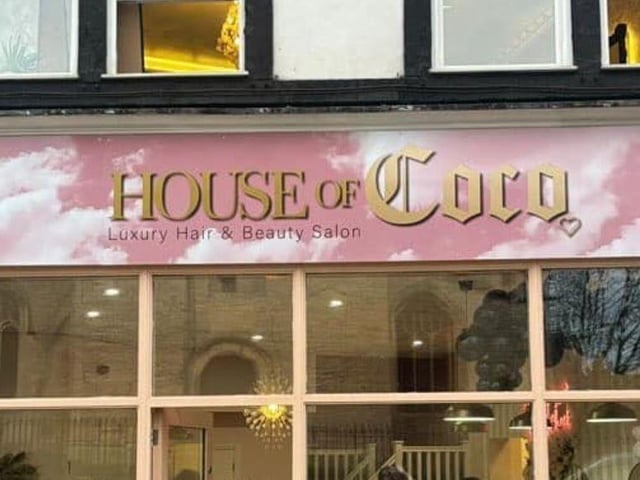 House of Coco, on Church Side, Mansfield, has its 5.0 rating from 110 Google Reviews